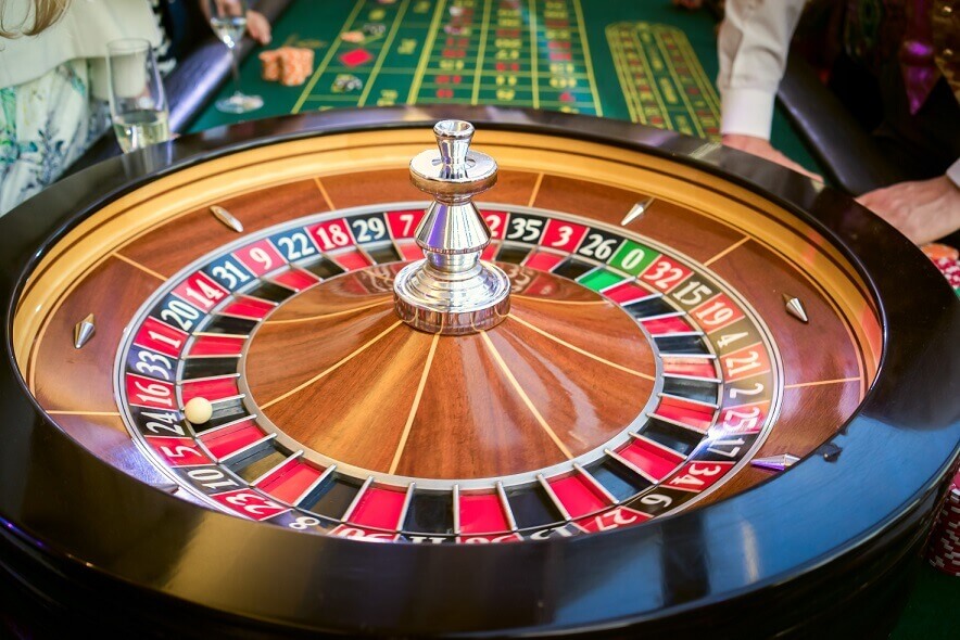 mesa de juego de la ruleta en casinos online