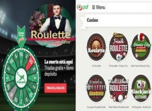 Apuesta segura entrega 20 euros de retorno en Casino Paf